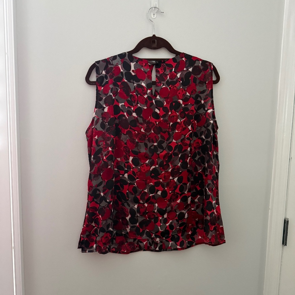 Kasper tailored blouse 1x